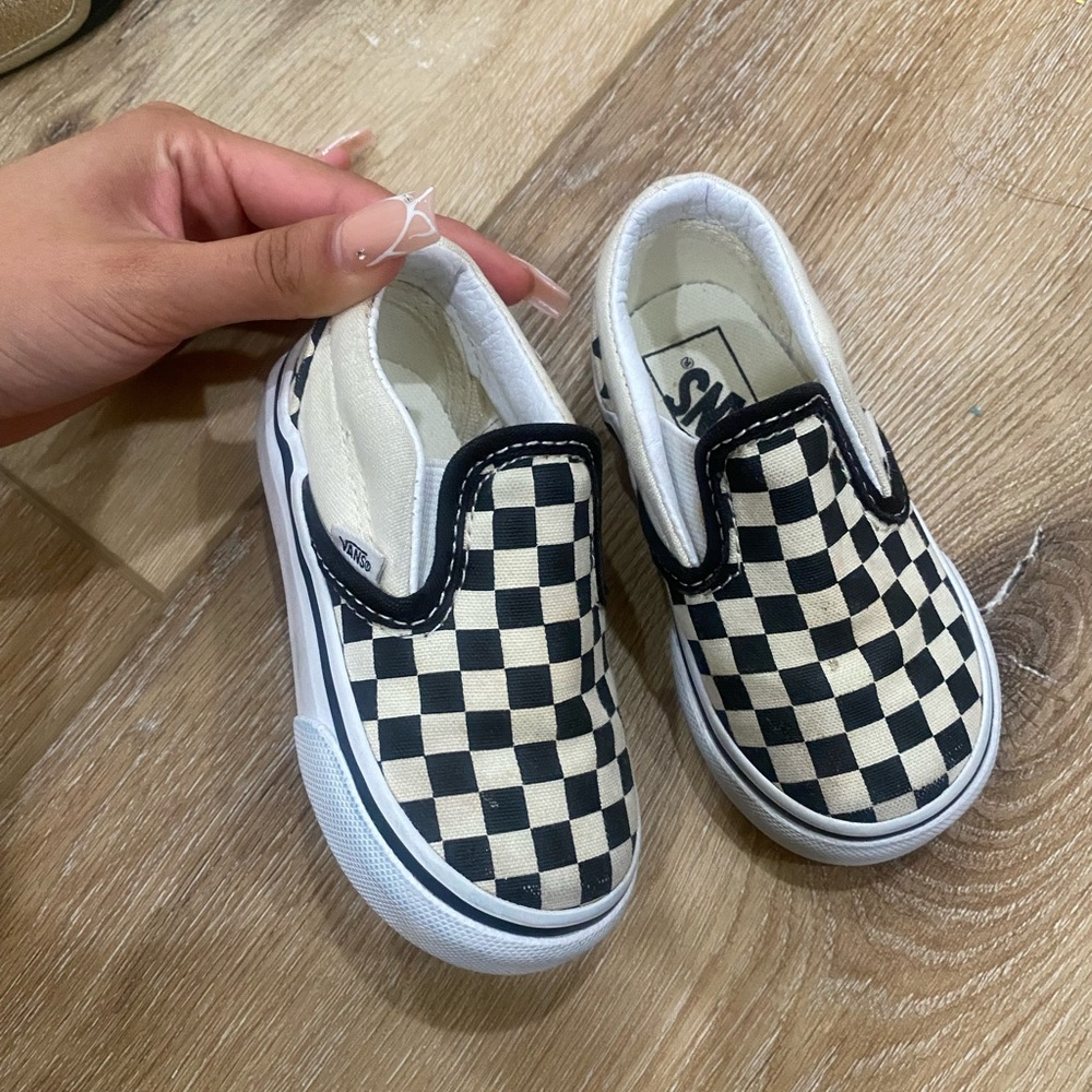 Toddler velcro vans